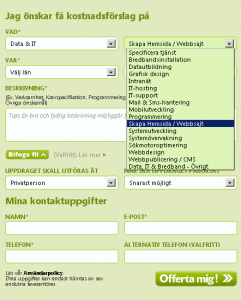 offert.se är en mycket bra gratistjänst för dig som vill skapa offertförfrågningar Det går mycket enkelt och smidigt att skapa offertförfrågningar via offert.se